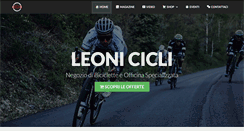 Desktop Screenshot of leonicicli.com